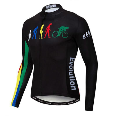 Riding Bicycle Jersey Long Sleeve Cycling Jersey - Diamondbling